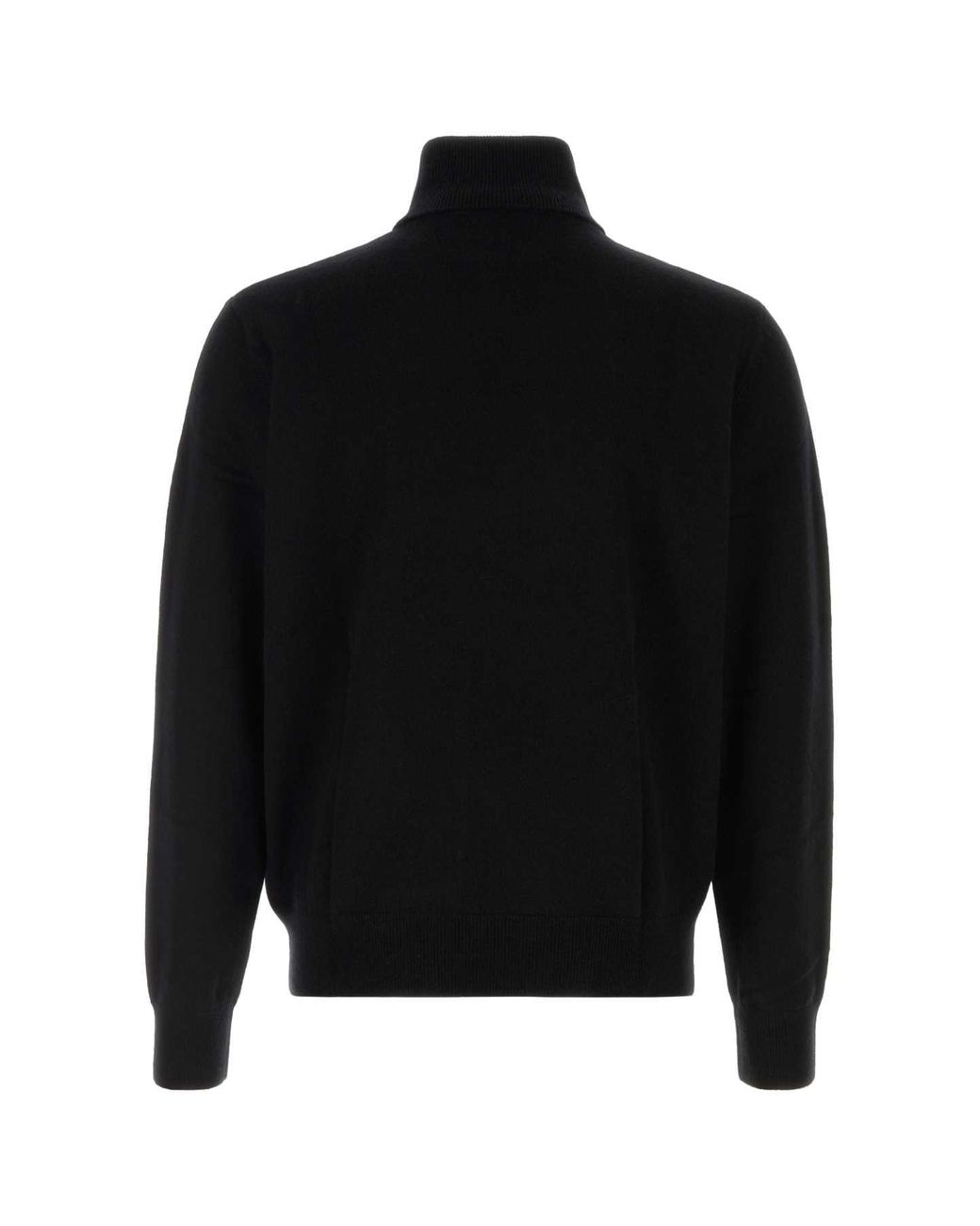 Entire studios Black Wool-Cashmere Blend Sweater for men