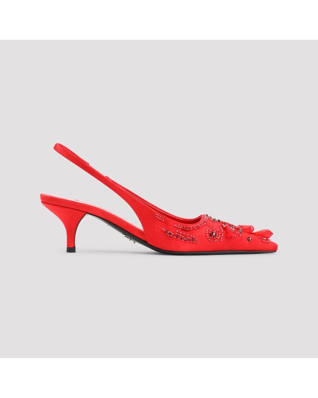 Prada Red Pumps