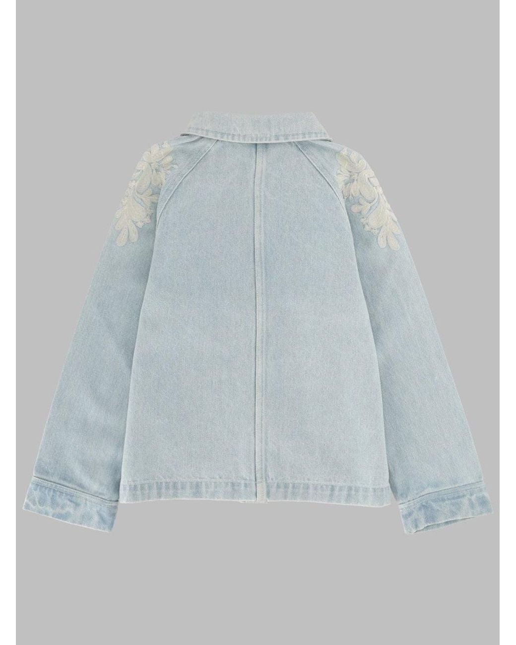 Louise Misha Blue Jacket Rafaela