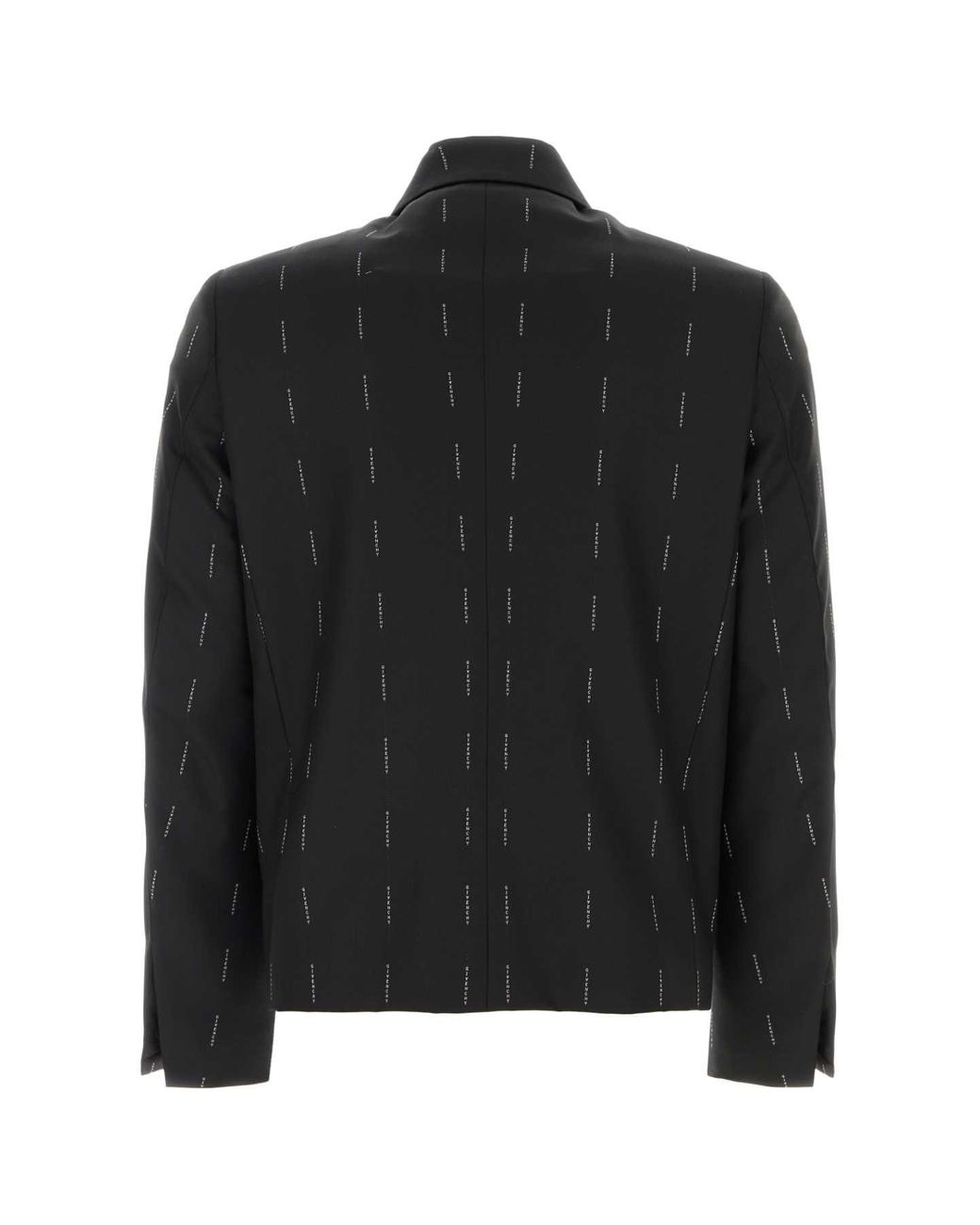 Givenchy Black Wool Zipped Jacket for men
