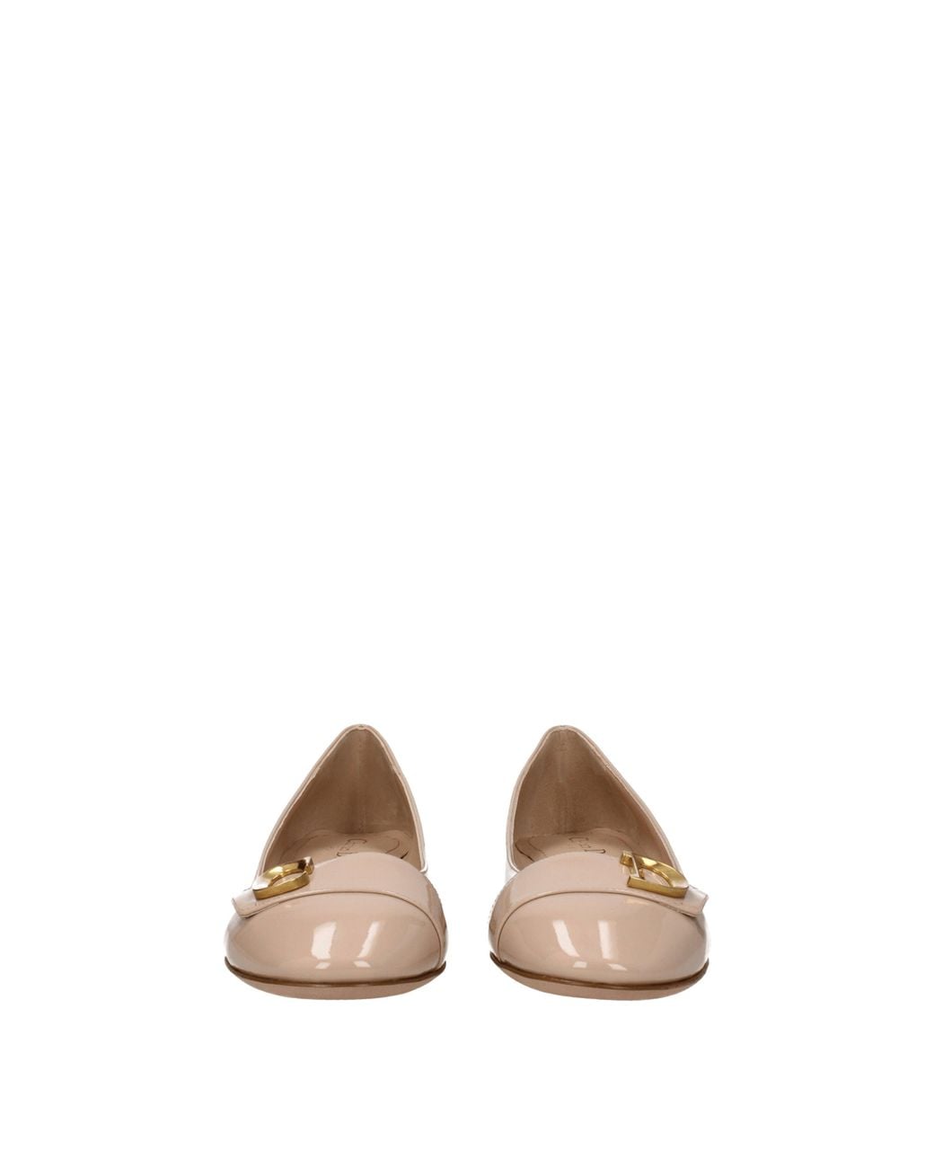 Dior Natural Ballerine Donna Vernice Rosa/Nudo