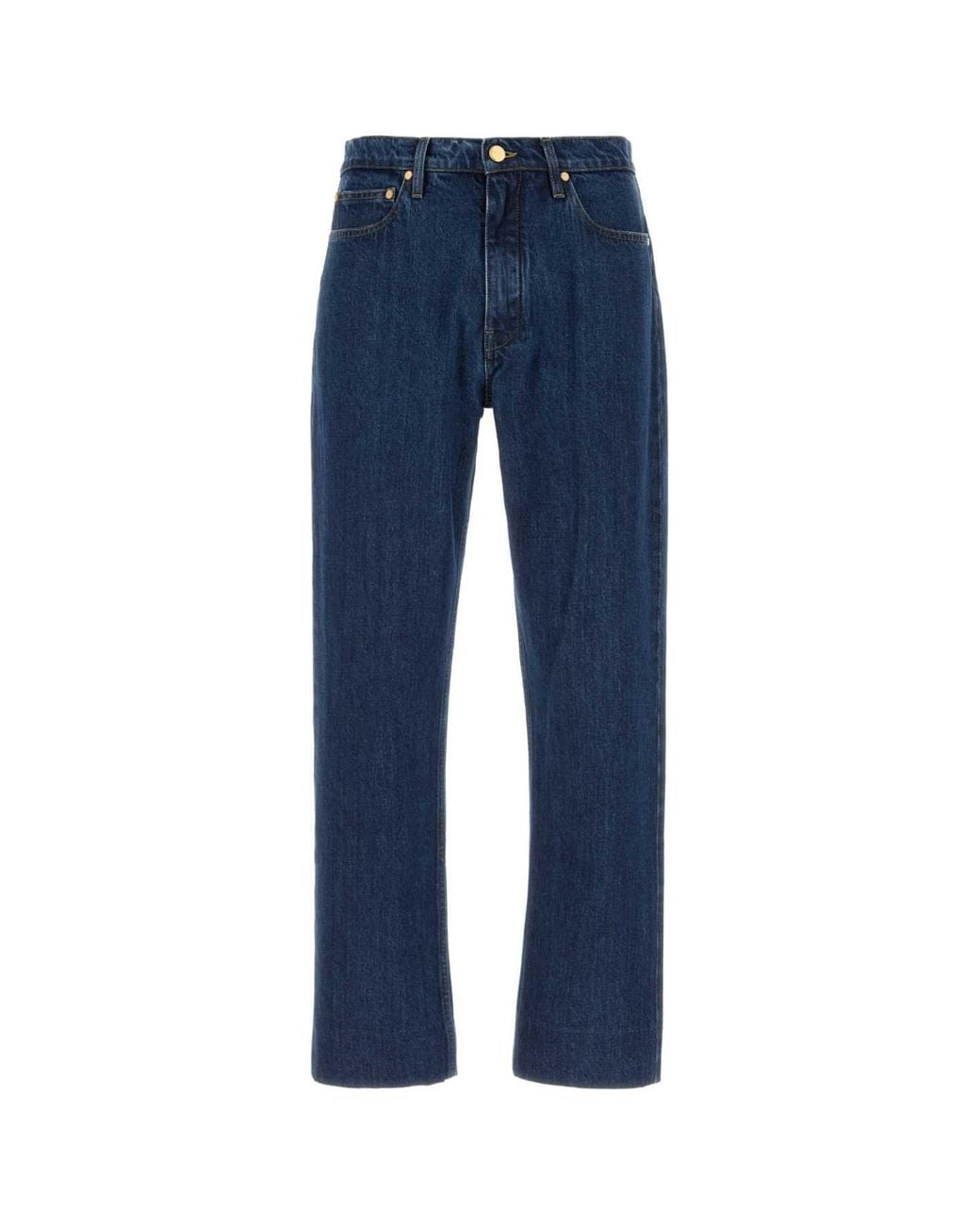 Jil Sander Blue Mid Rise Jeans for men