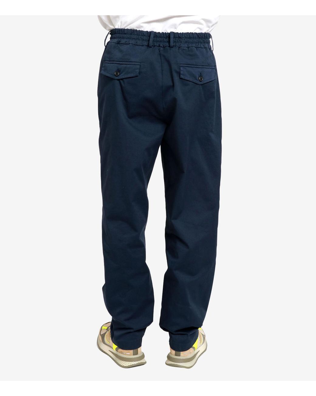 Grifoni Blue Trousers for men