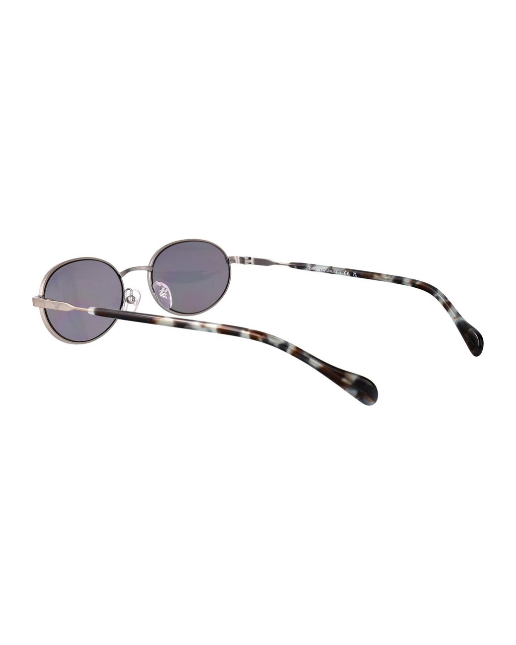 Emporio Armani Metallic Oval Sunglasses 0 Ea2175 3015/1