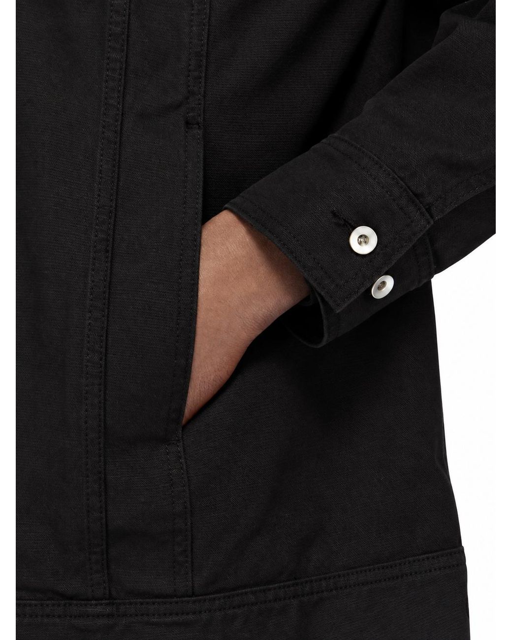 Rick Owens Jumbo-werker in het Black