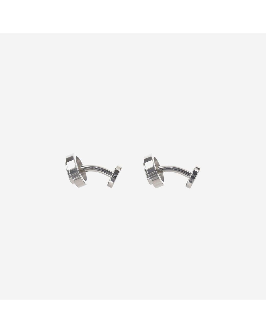 Boss Metallic Brass Cufflinks With Logo
