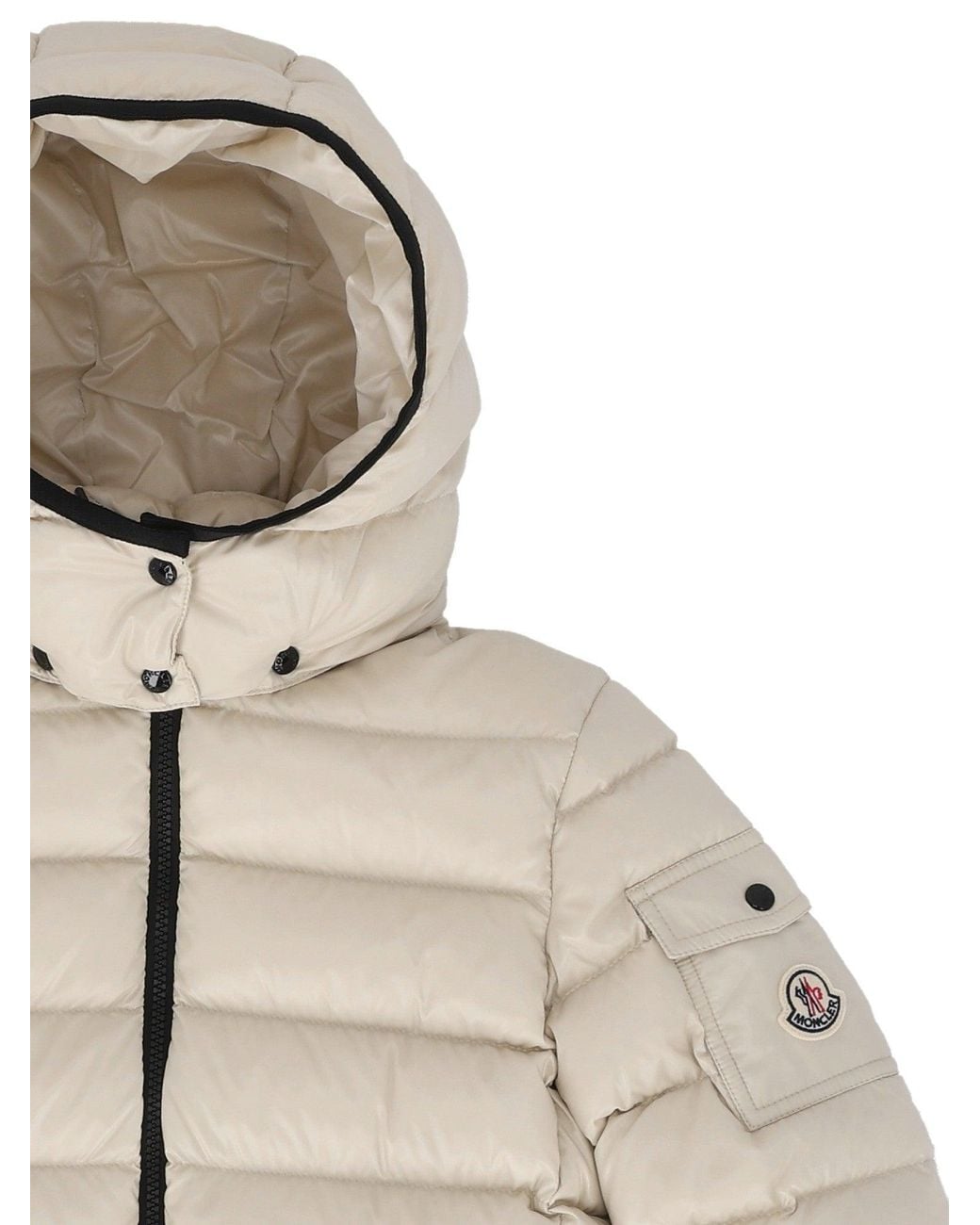 Moncler Natural Moka Long Coat