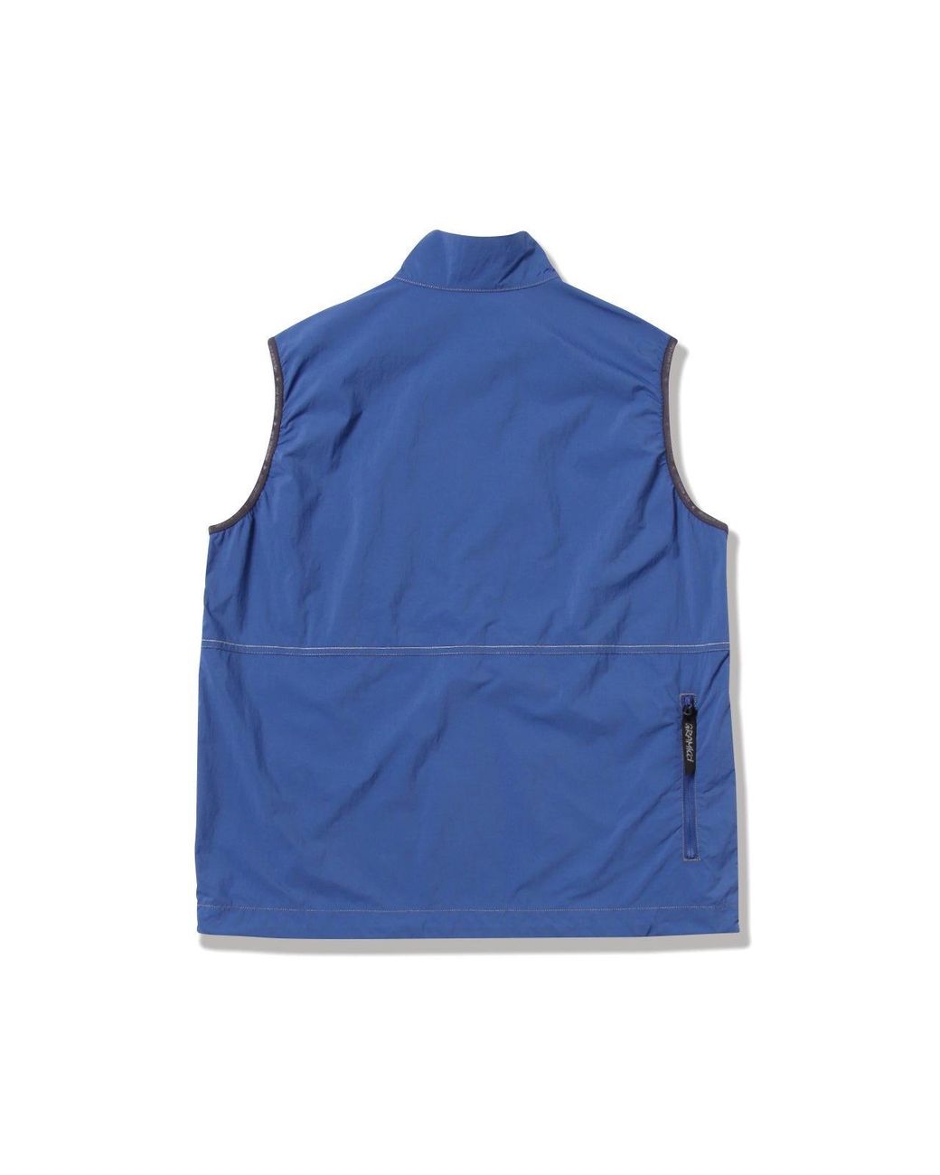 GRAMICCI x and wander Blue Brushed Nylon Vest for men