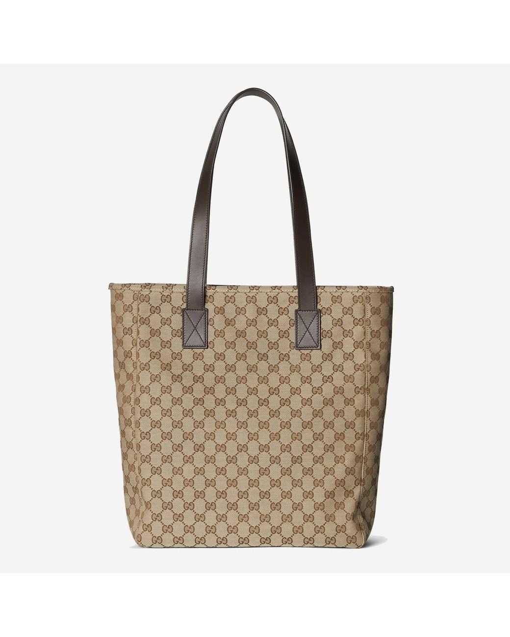 Gucci Metallic Gg Fabric Shopping Bag
