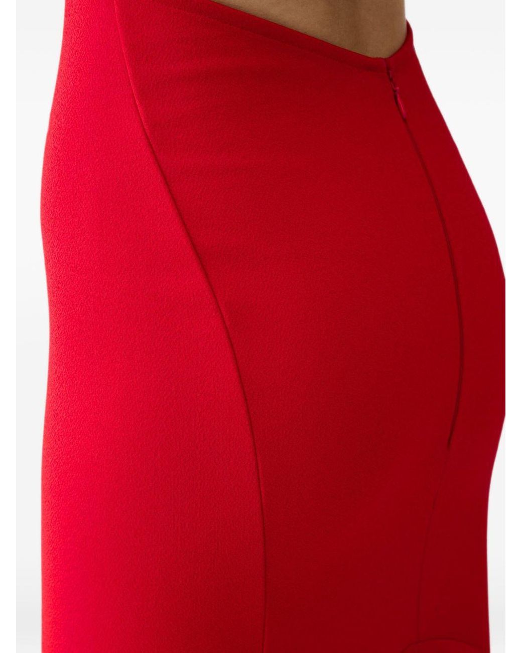 Jacquemus Red Palmier Midi Dress
