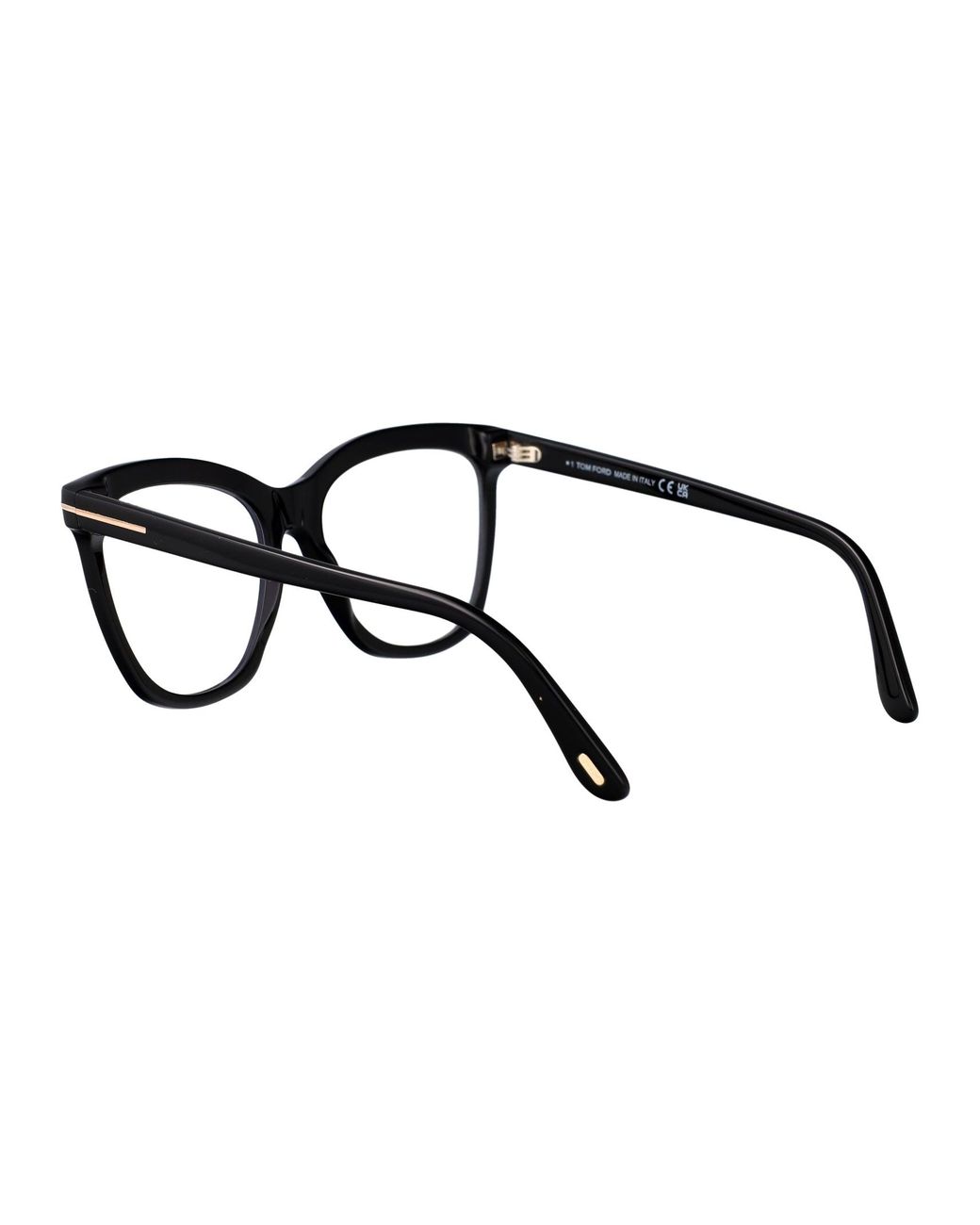 Tom Ford Black Acetate Optical Glasses