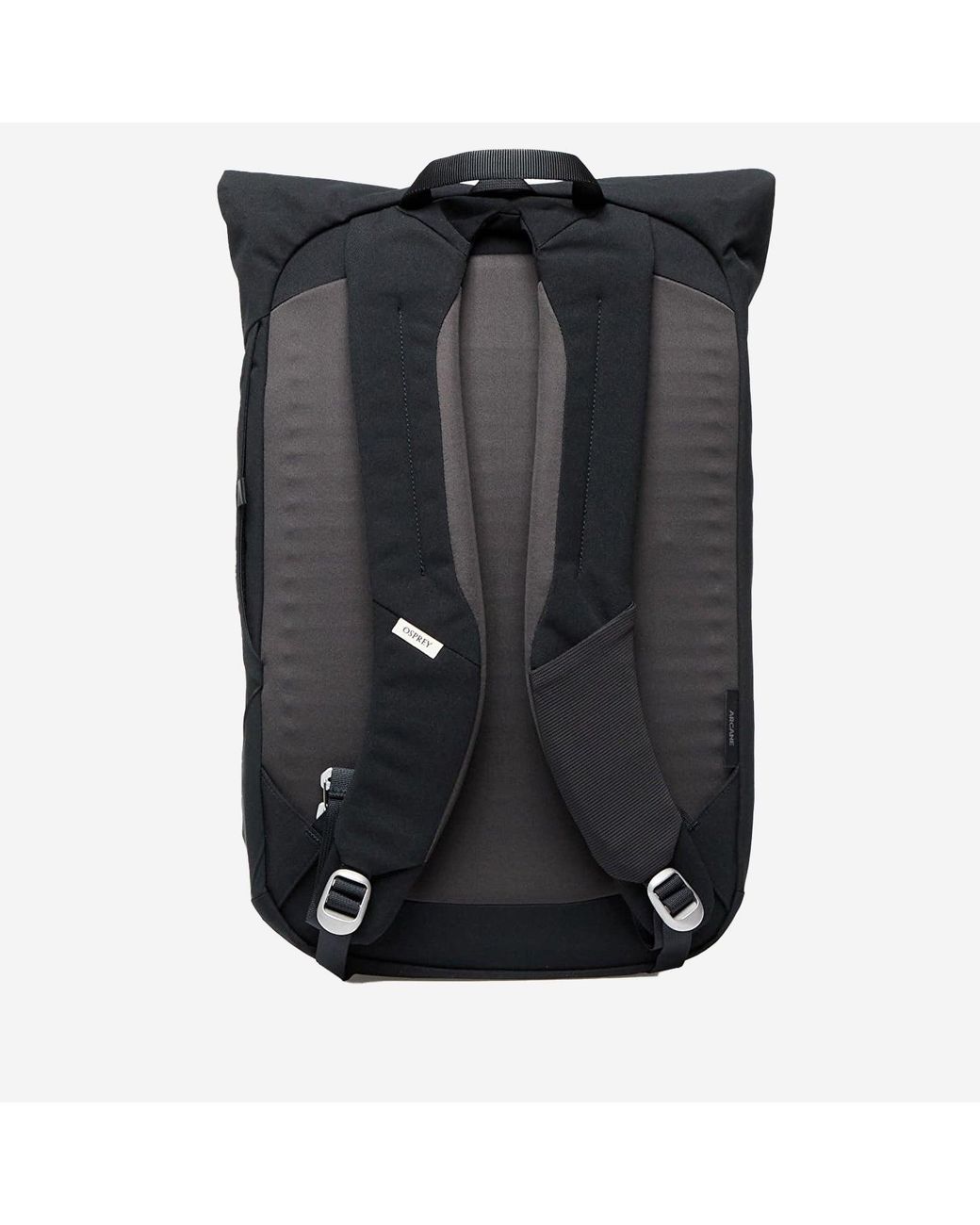 Osprey Black Arcane Roll Top Backpack for men