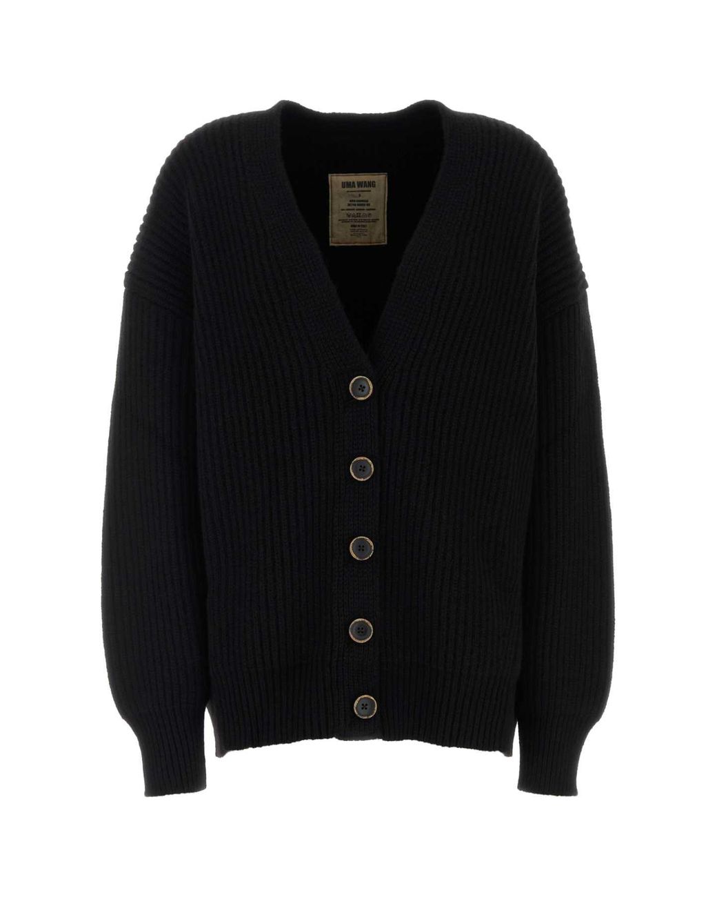 Uma Wang Black Over Cardigan