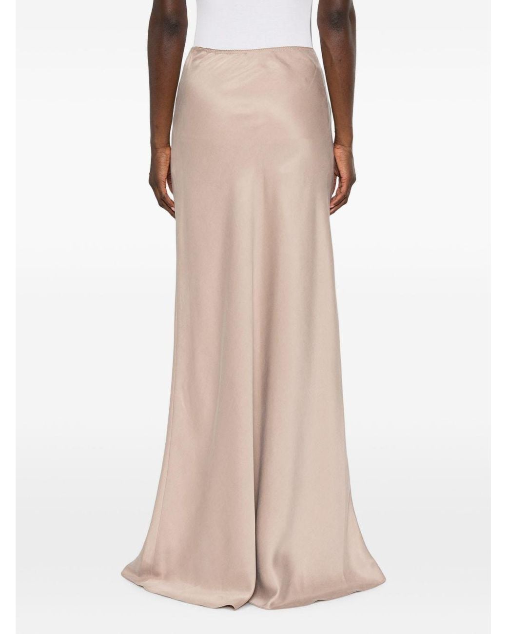 Fabiana Filippi Natural Long Skirt