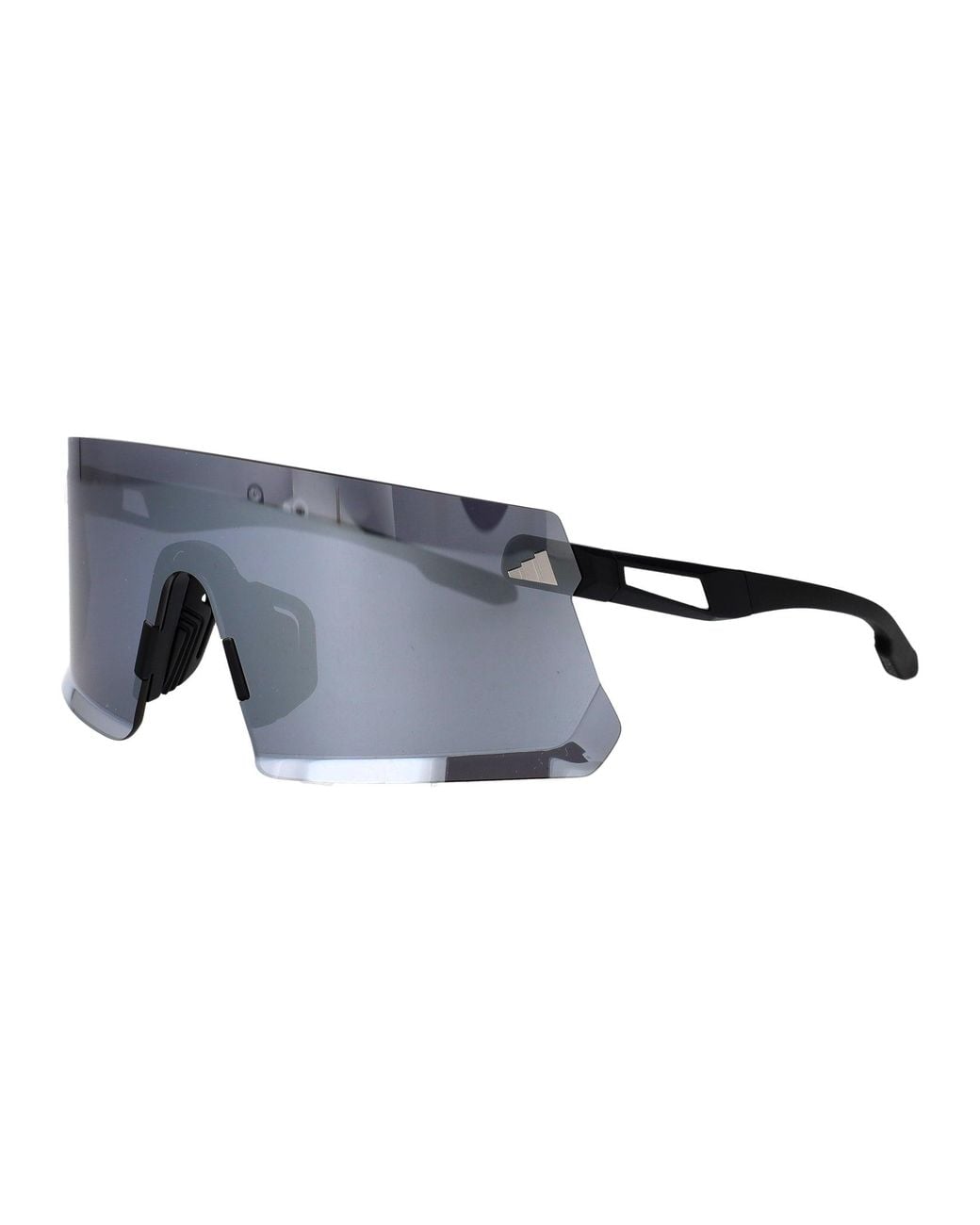Adidas Originals Blue Nero Opaco Fumo Specchiato Injected Sunglasses