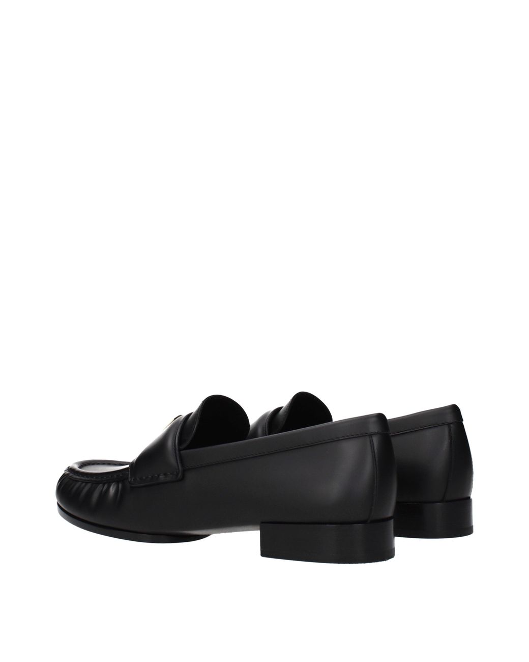 Givenchy Black Loafers 4G Leather