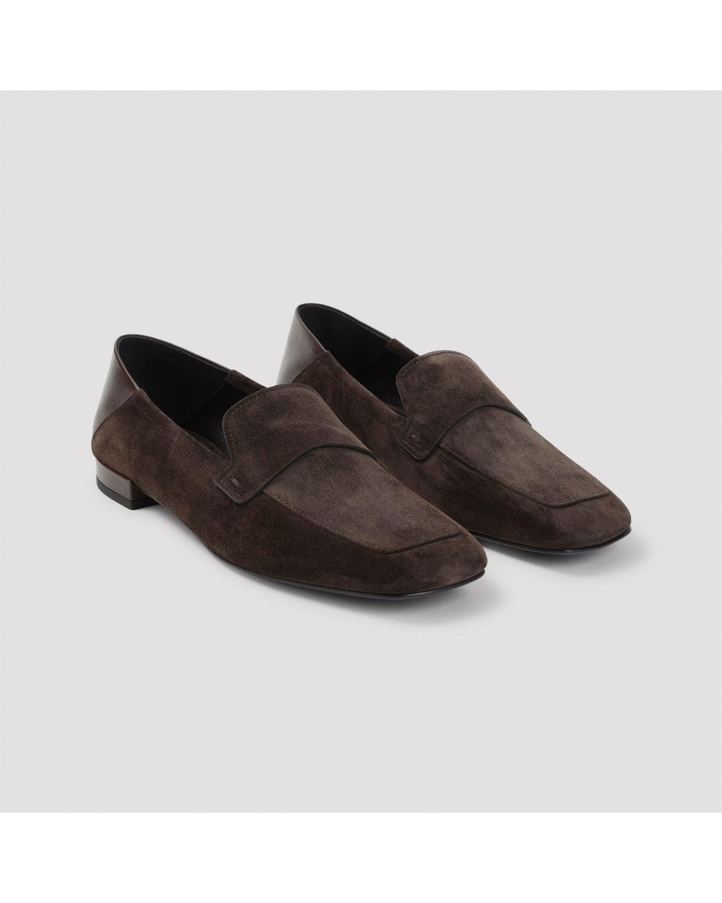 Giorgio Armani Black Suede Loafer