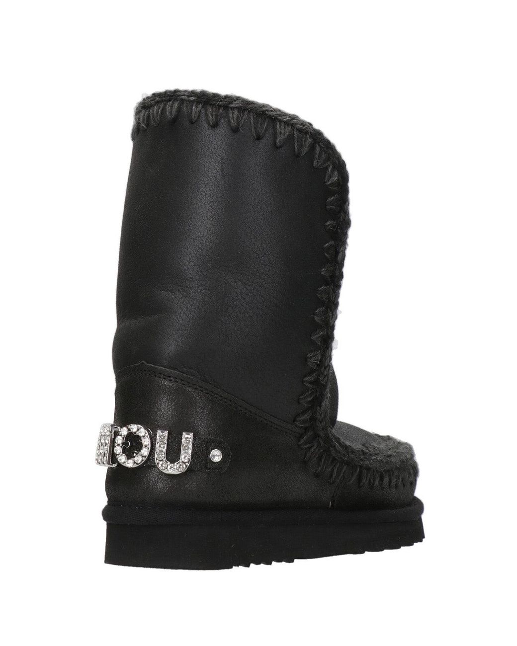Mou Black Boots