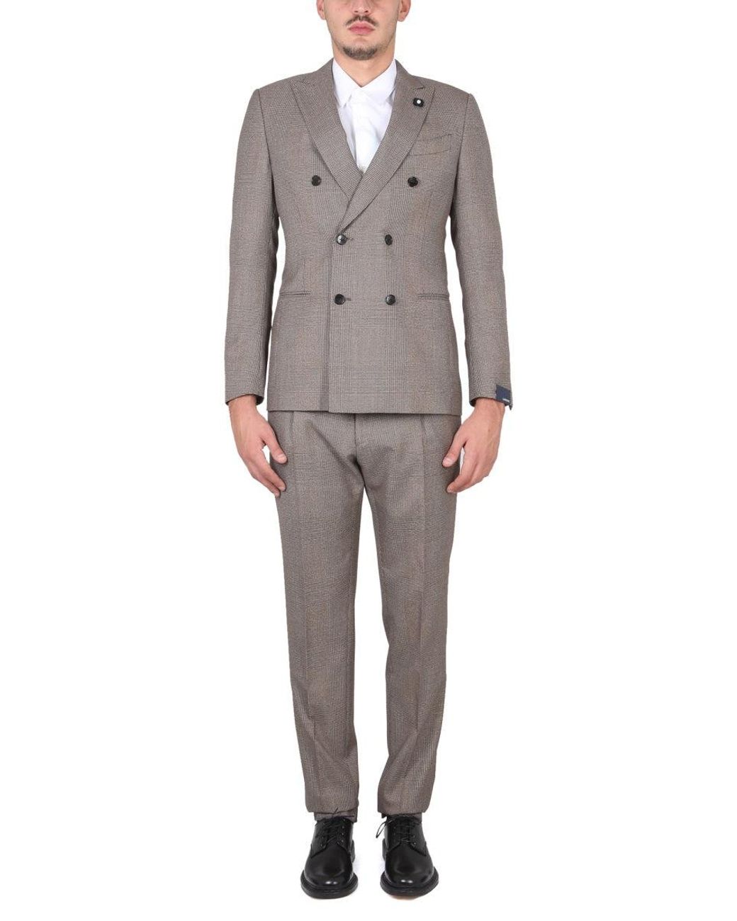 Lardini Gray Kosmo Suit for men