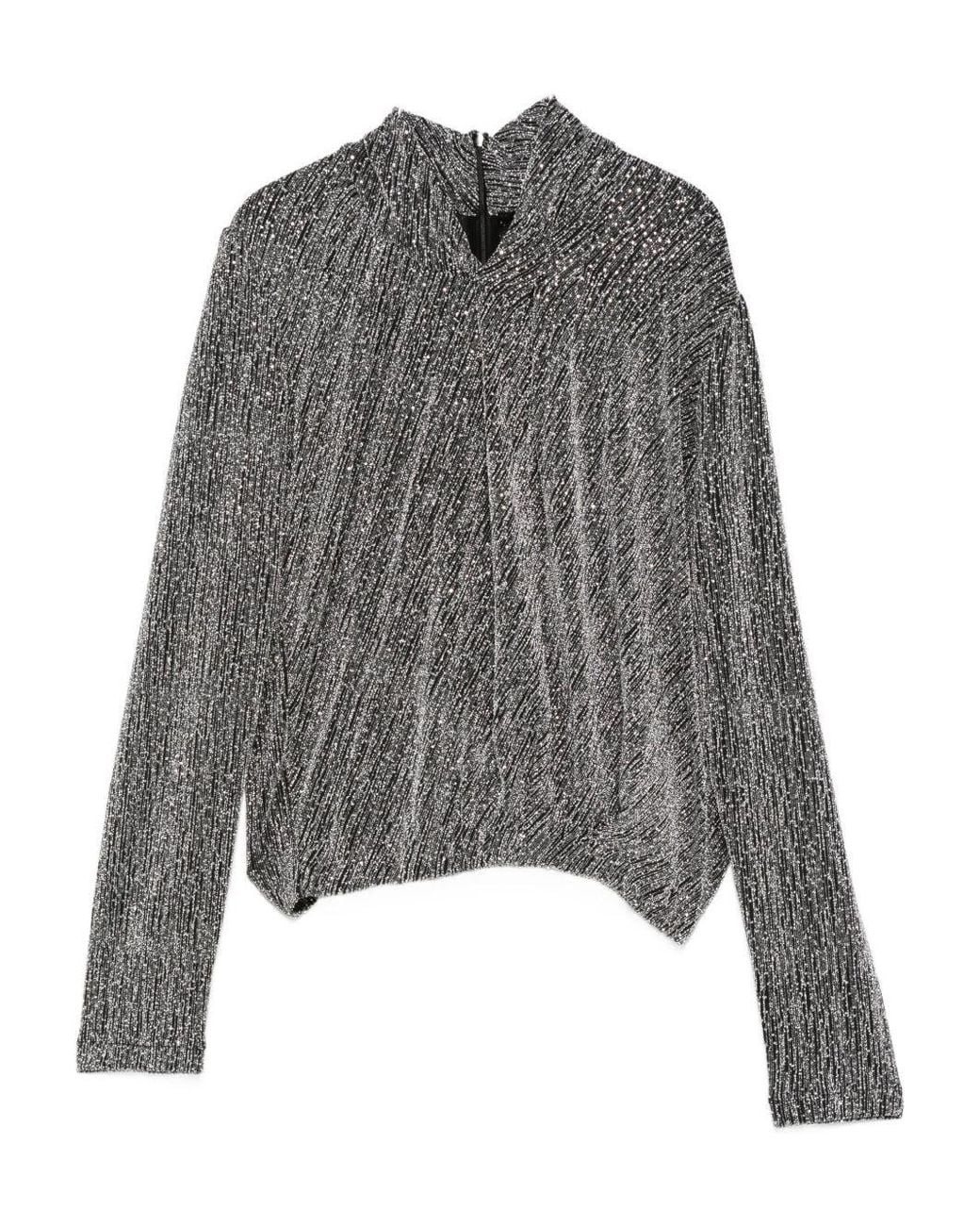 IRO Gray Relaxed Shirt
