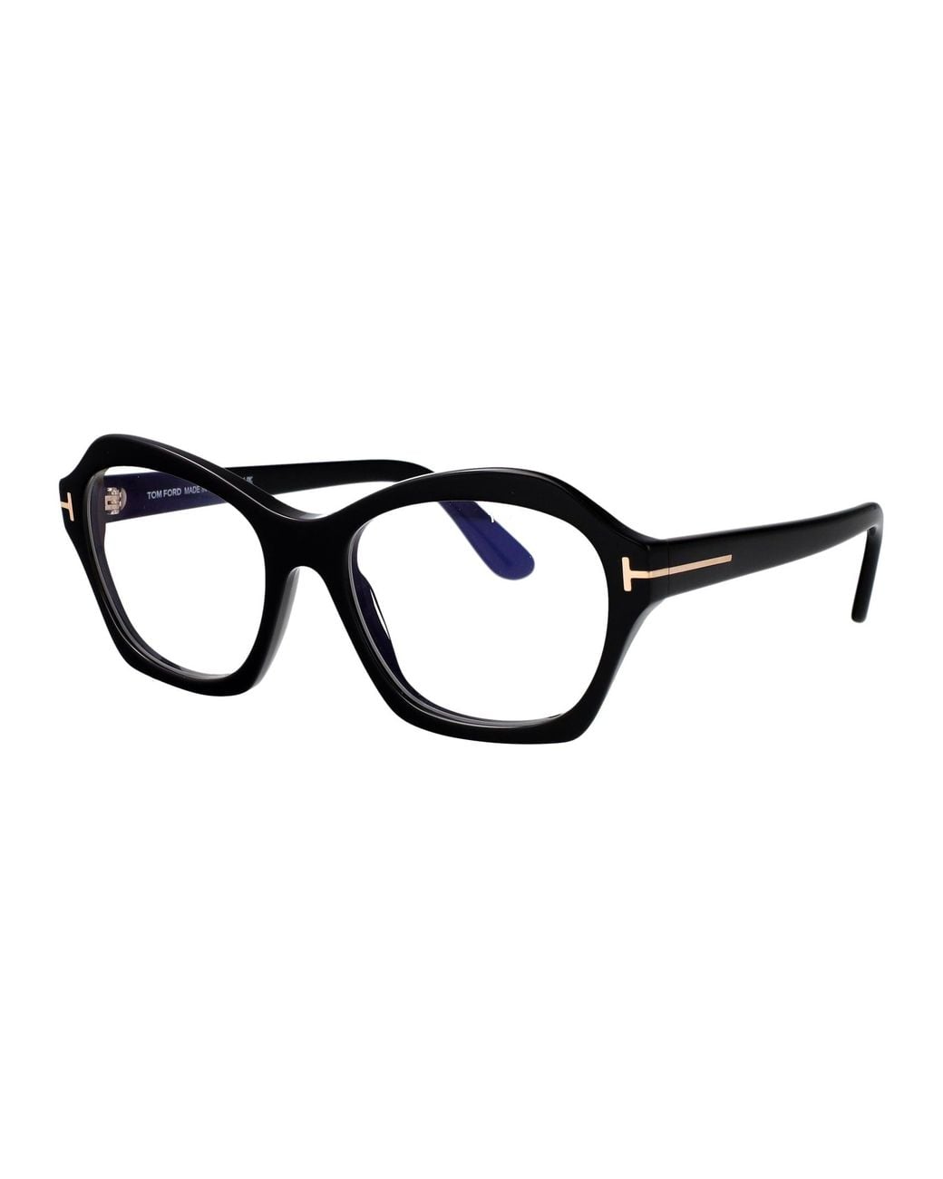 Tom Ford Black Round Optical Ft6193 B 01