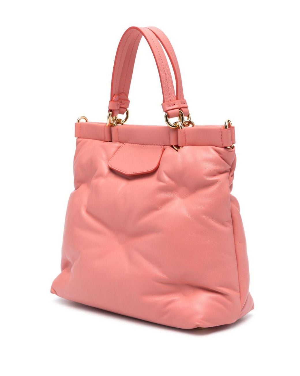 Maison Margiela Pink Small Glam Slam Tote Bag