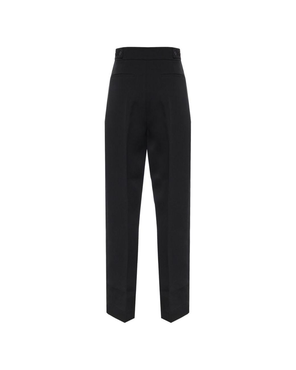 Frankie Shop Black Doyer Pleated Trousers
