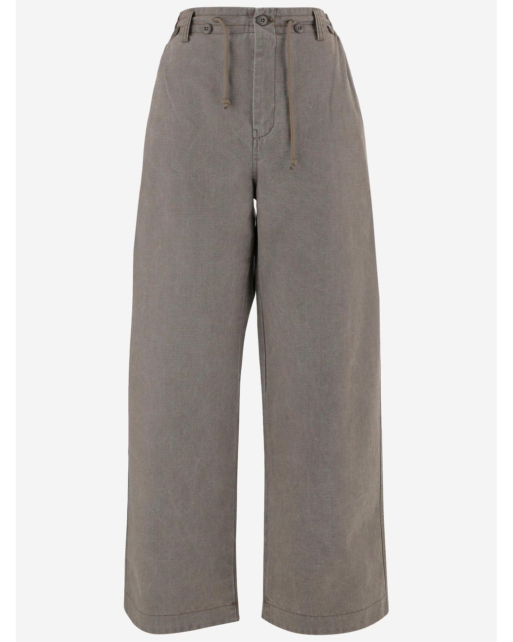 Golden Goose Deluxe Brand Gray Cotton Denim Jeans