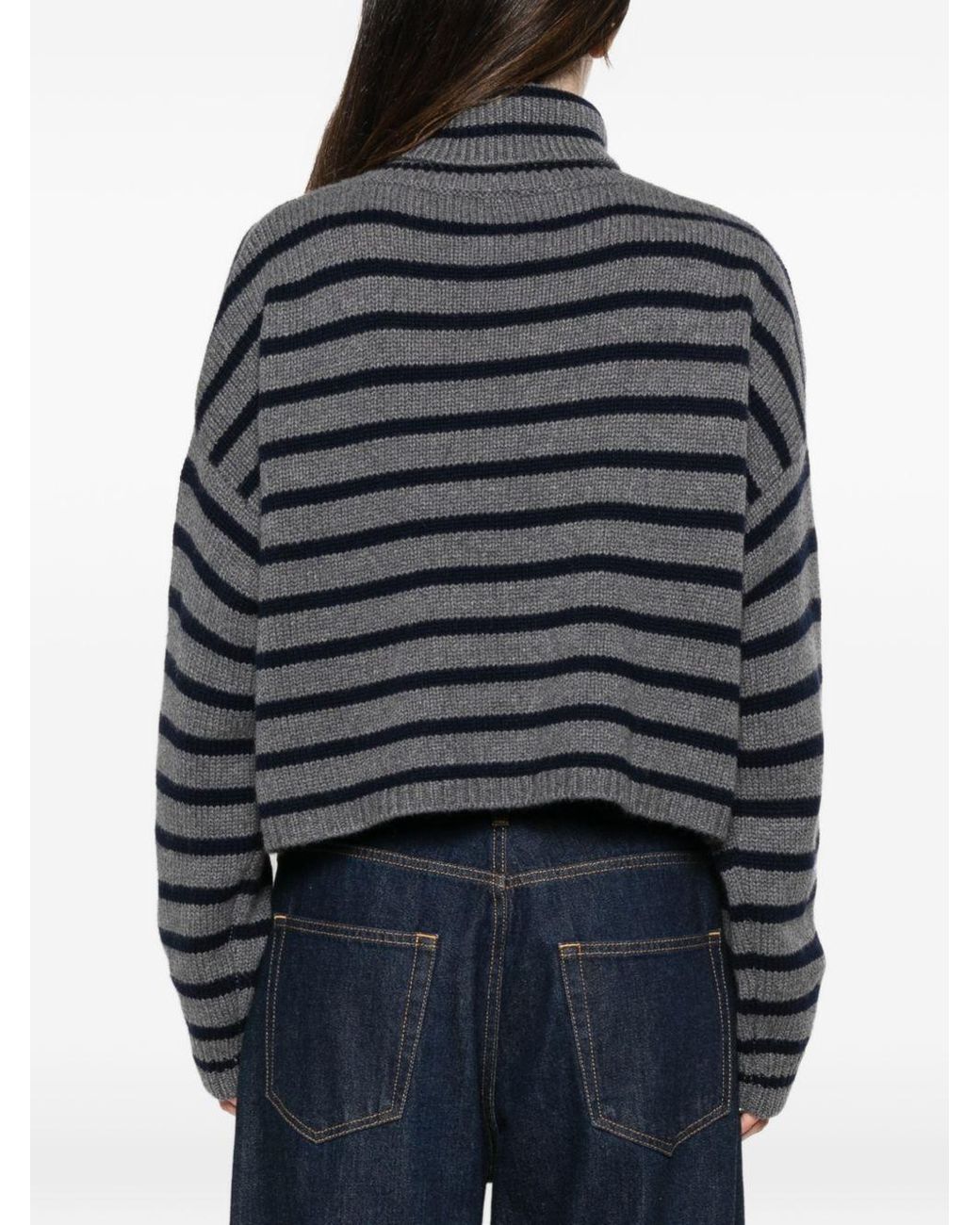 Lisa Yang Black Zerlina Cashmere Turtle-Neck Sweater