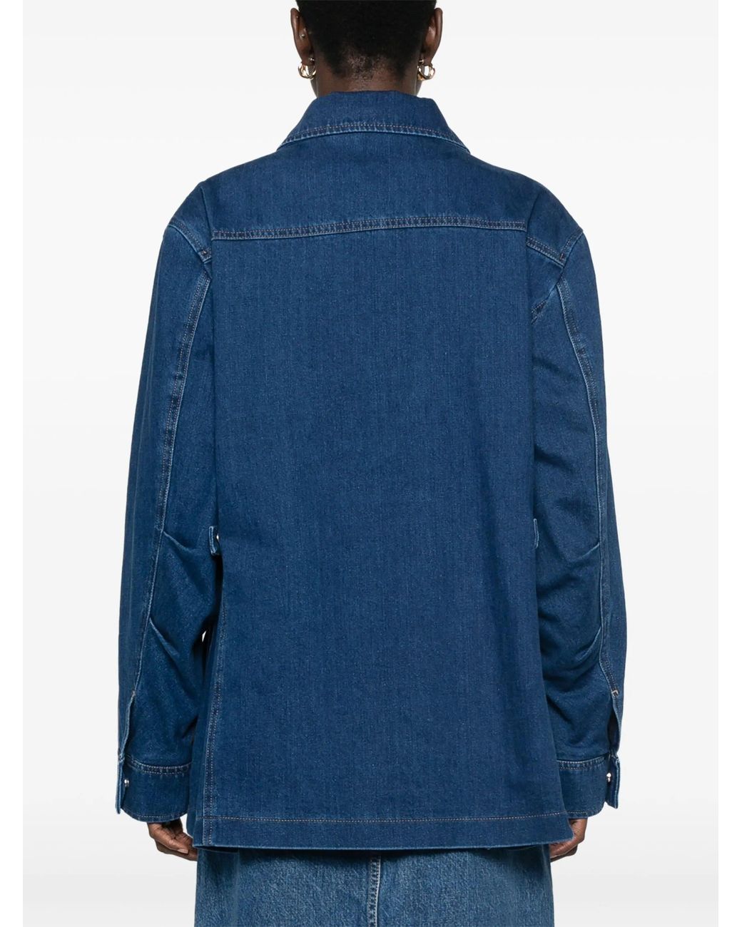 Closed Veldjack in het Blue