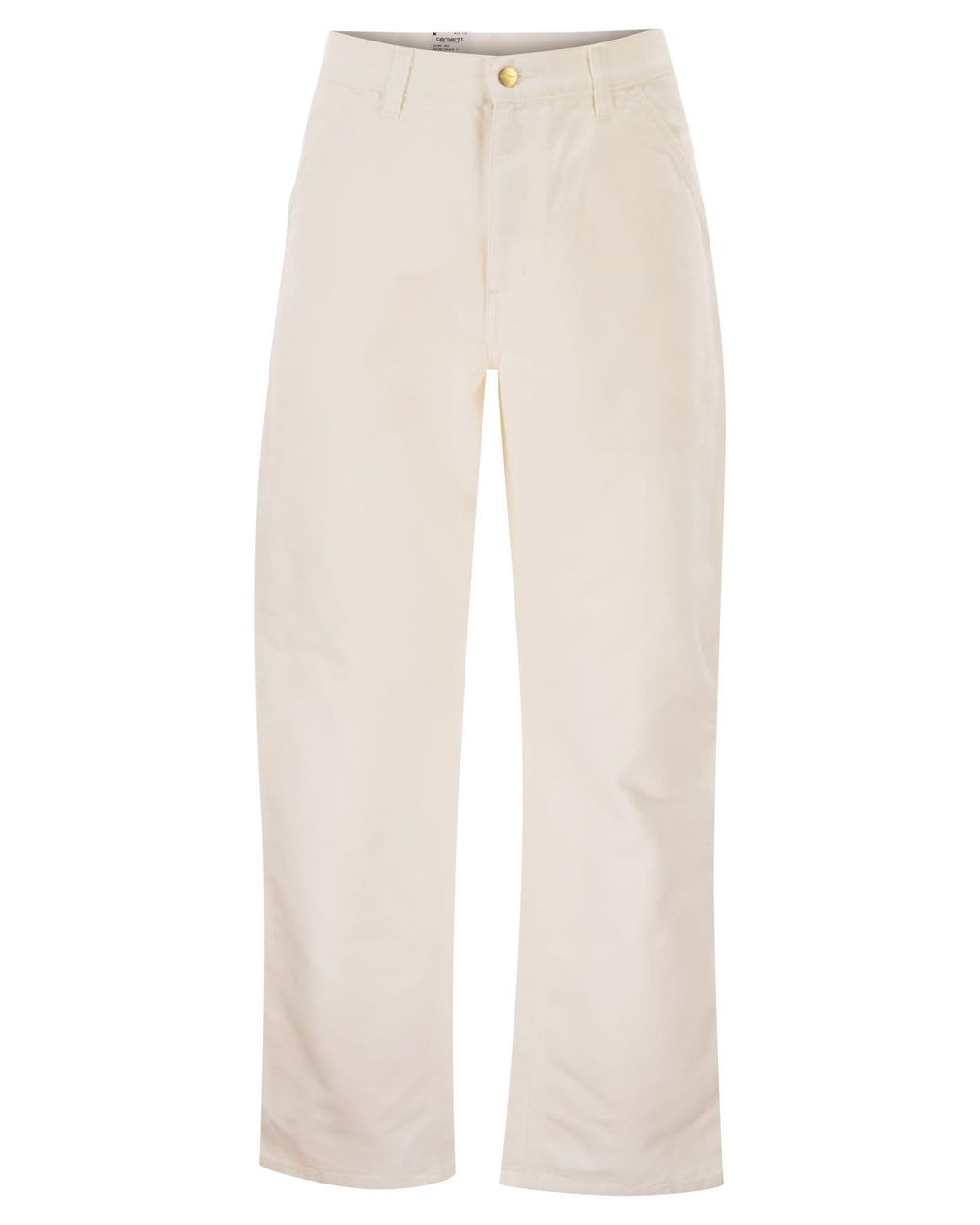 Carhartt White Cotton Trousers