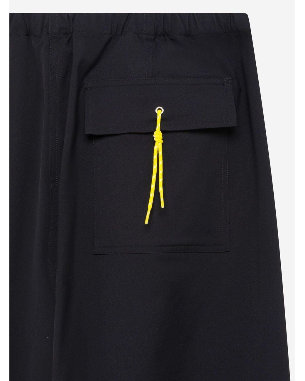 Autry Blue Nylon Pants With Logo