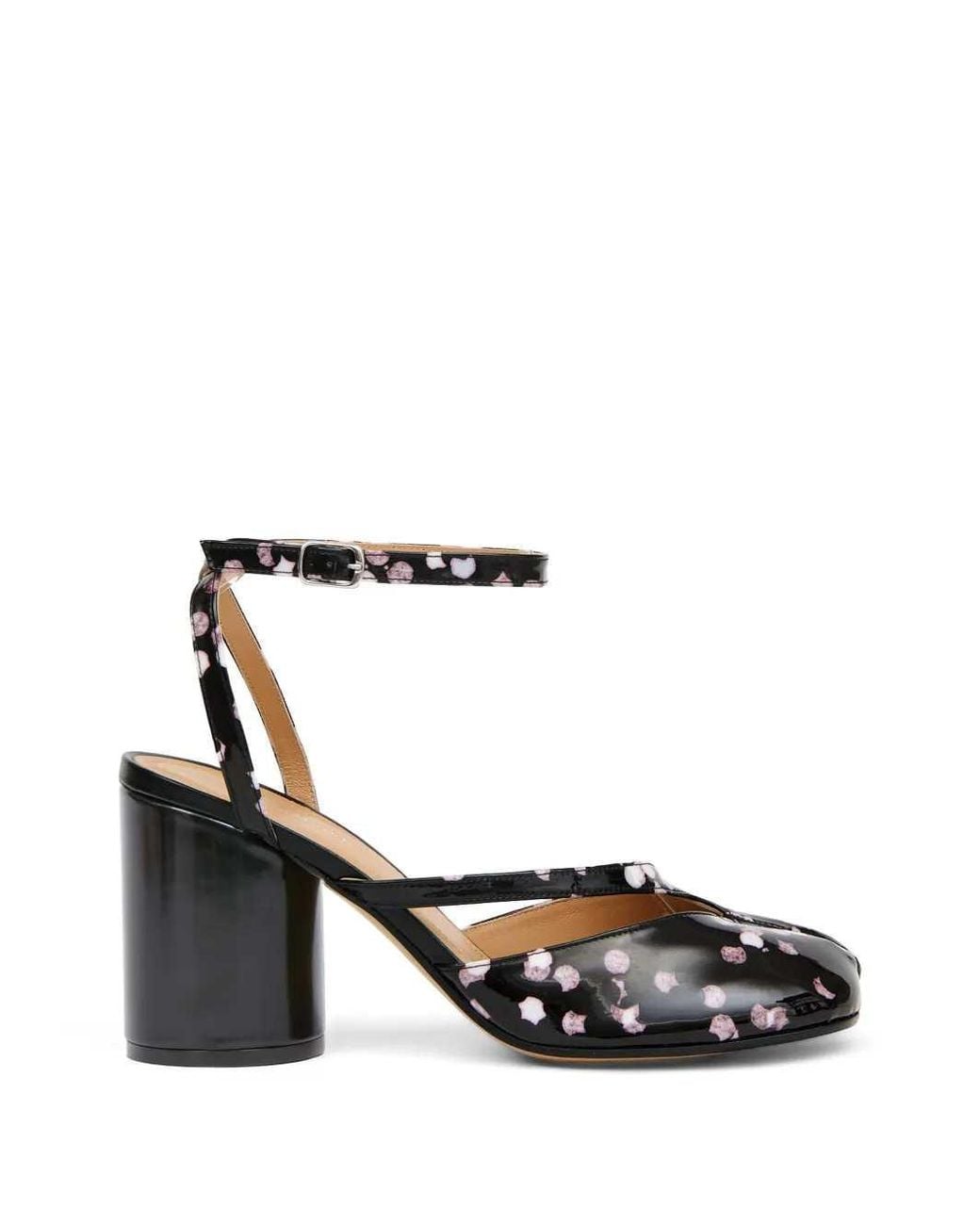 Maison Margiela White Printed Pumps