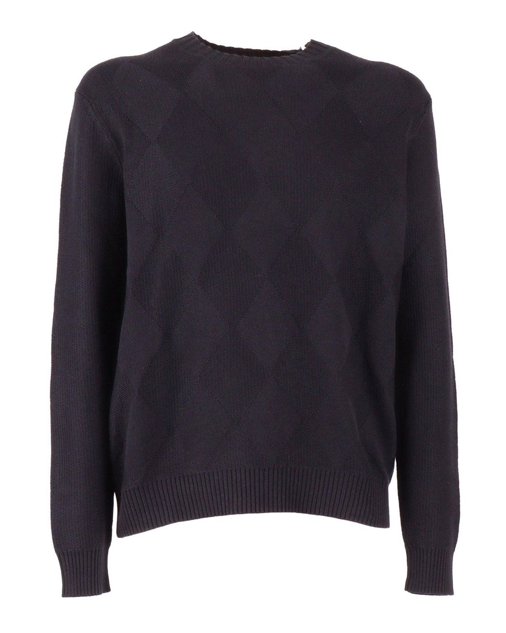 Ballantyne Blue R Neck Pullover