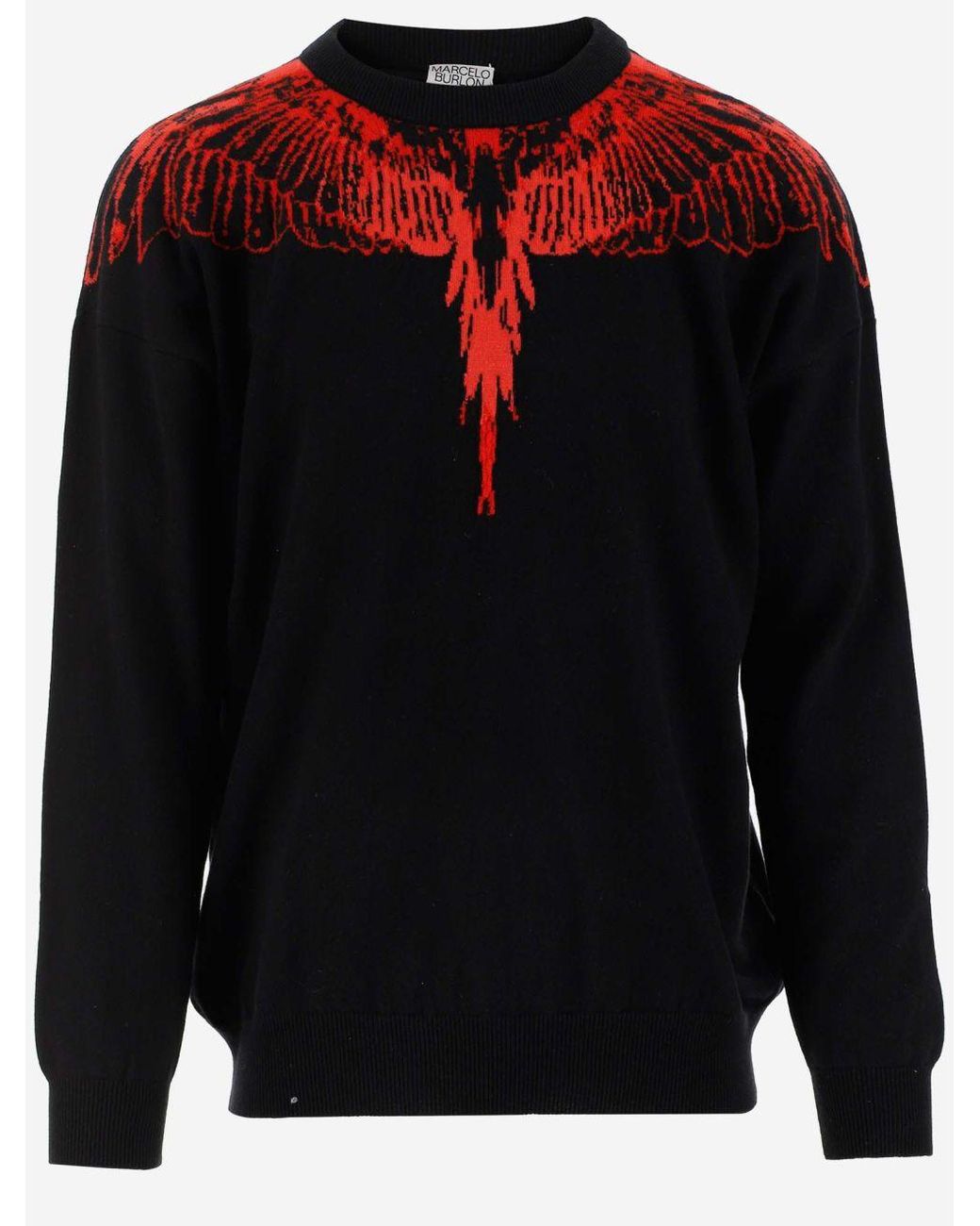 Marcelo Burlon Black Sweater Marcelo Burlon