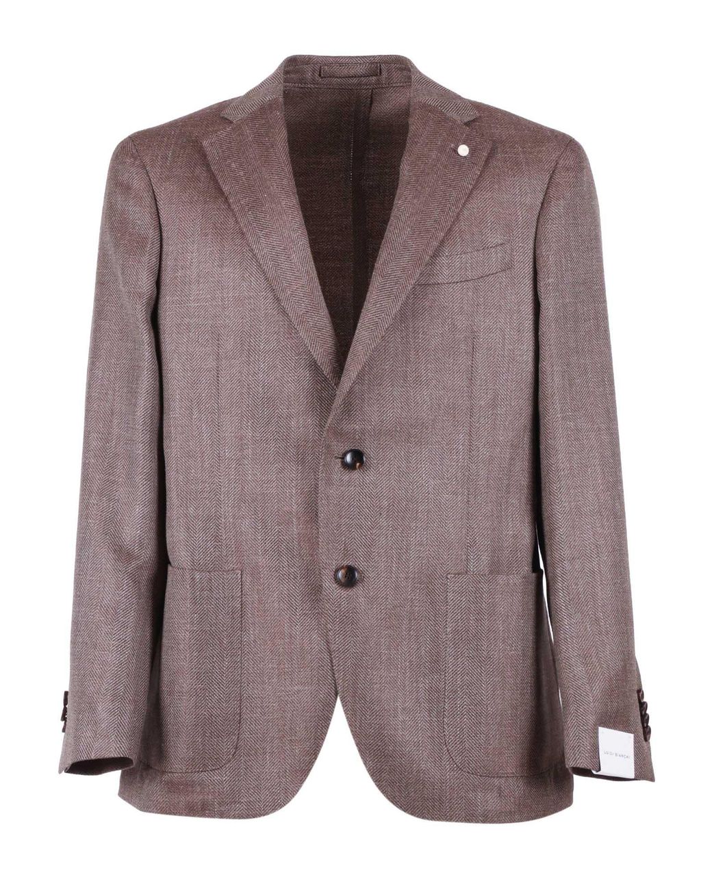 Luigi Bianchi Giacca Drop7 in het Purple