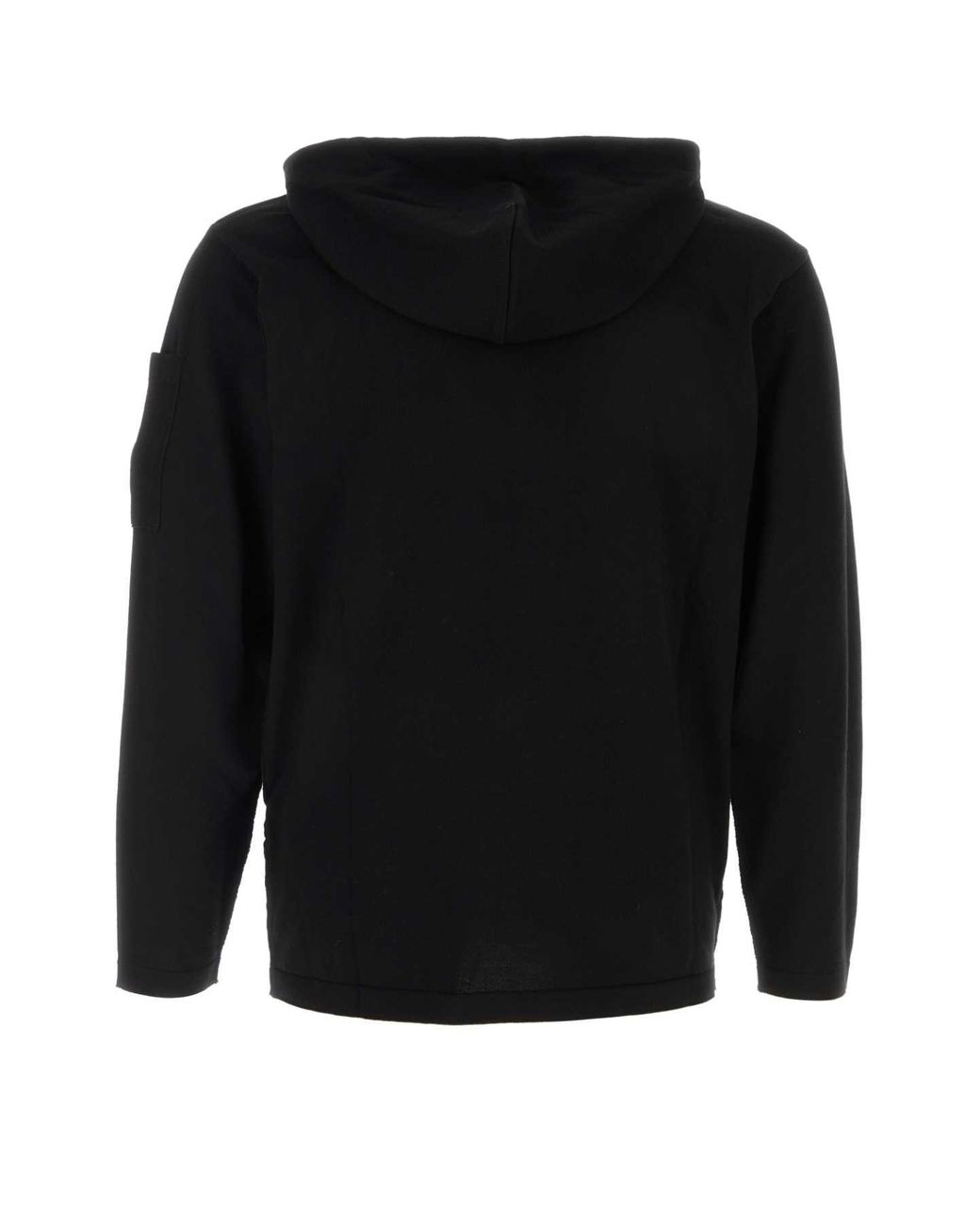 C P Company Black Knit Sweatshirt