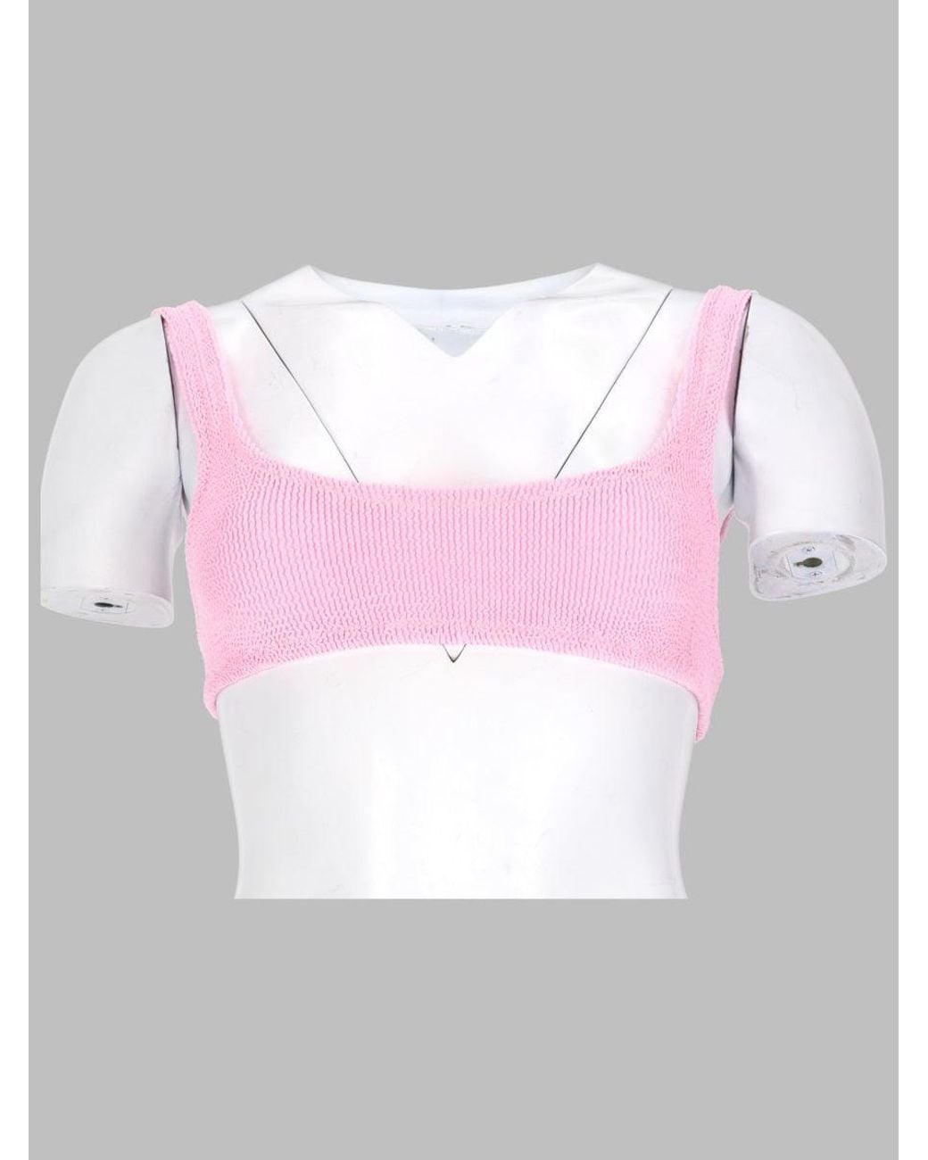 Mc2 Saint Barth Pink Top Bikini Crinckle "Naima"
