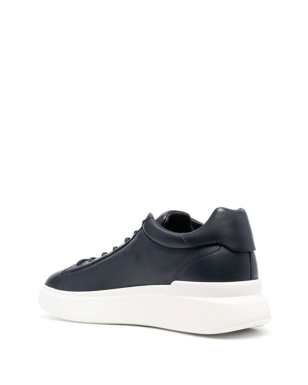 Hogan Blue H580 Leather Sneakers
