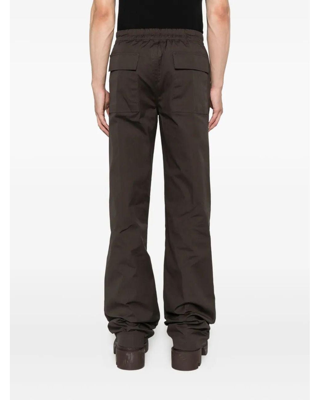Rick Owens Black Dietrich Drawstring for men