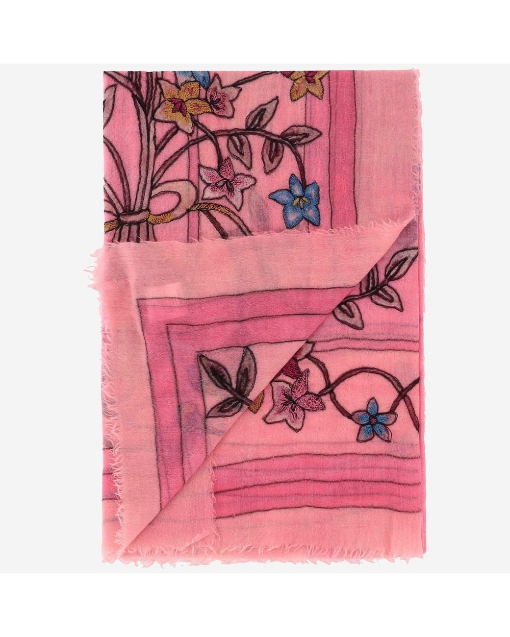 Faliero Sarti Pink Chantal Scarf