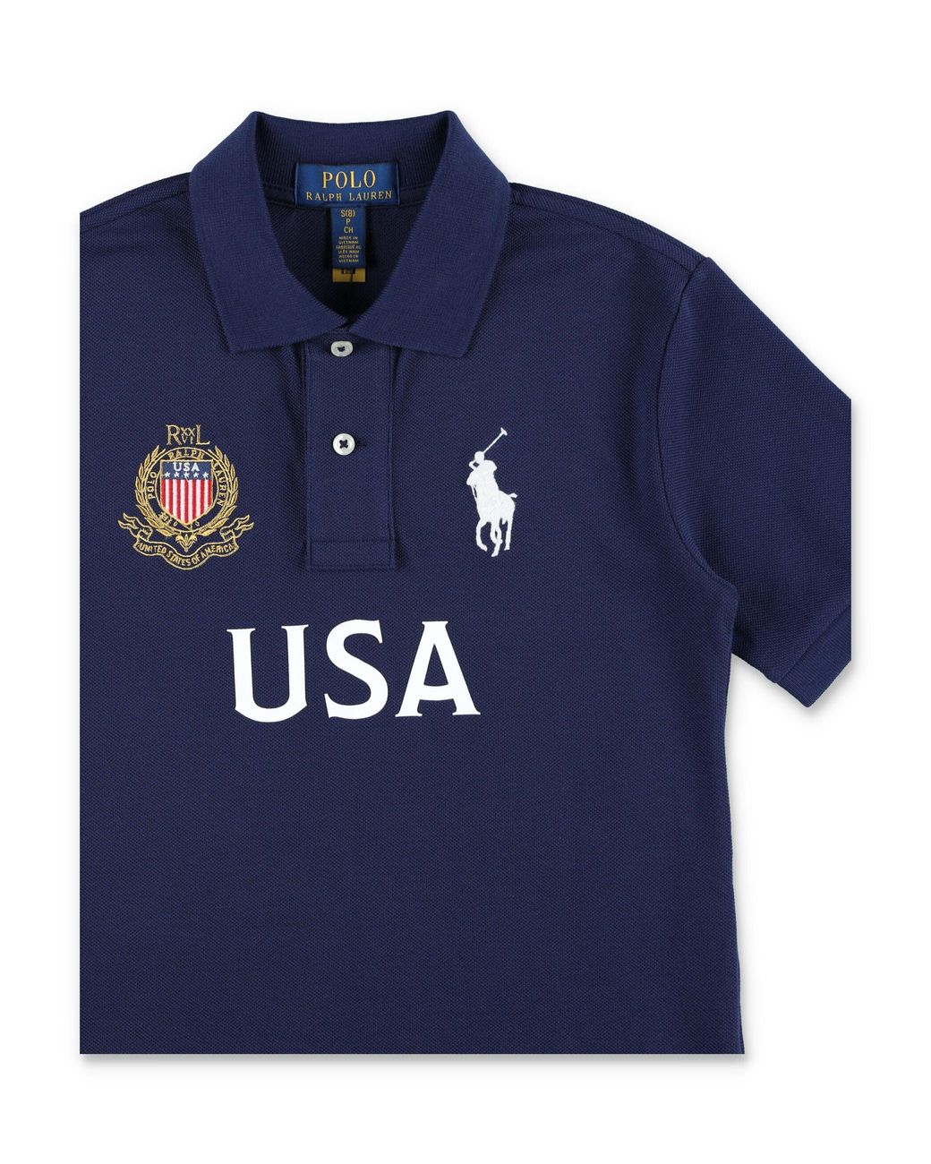 Polo Ralph Lauren Blue Classic Polo For Boys