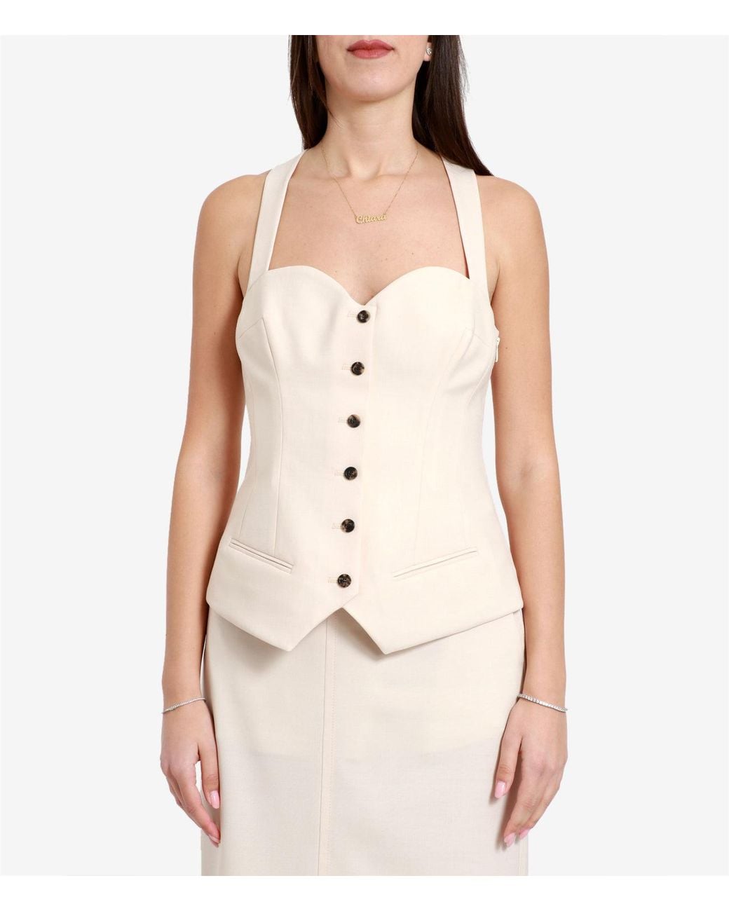 PHILOSOPHY BY LORENZO SERAFINI Natural Top