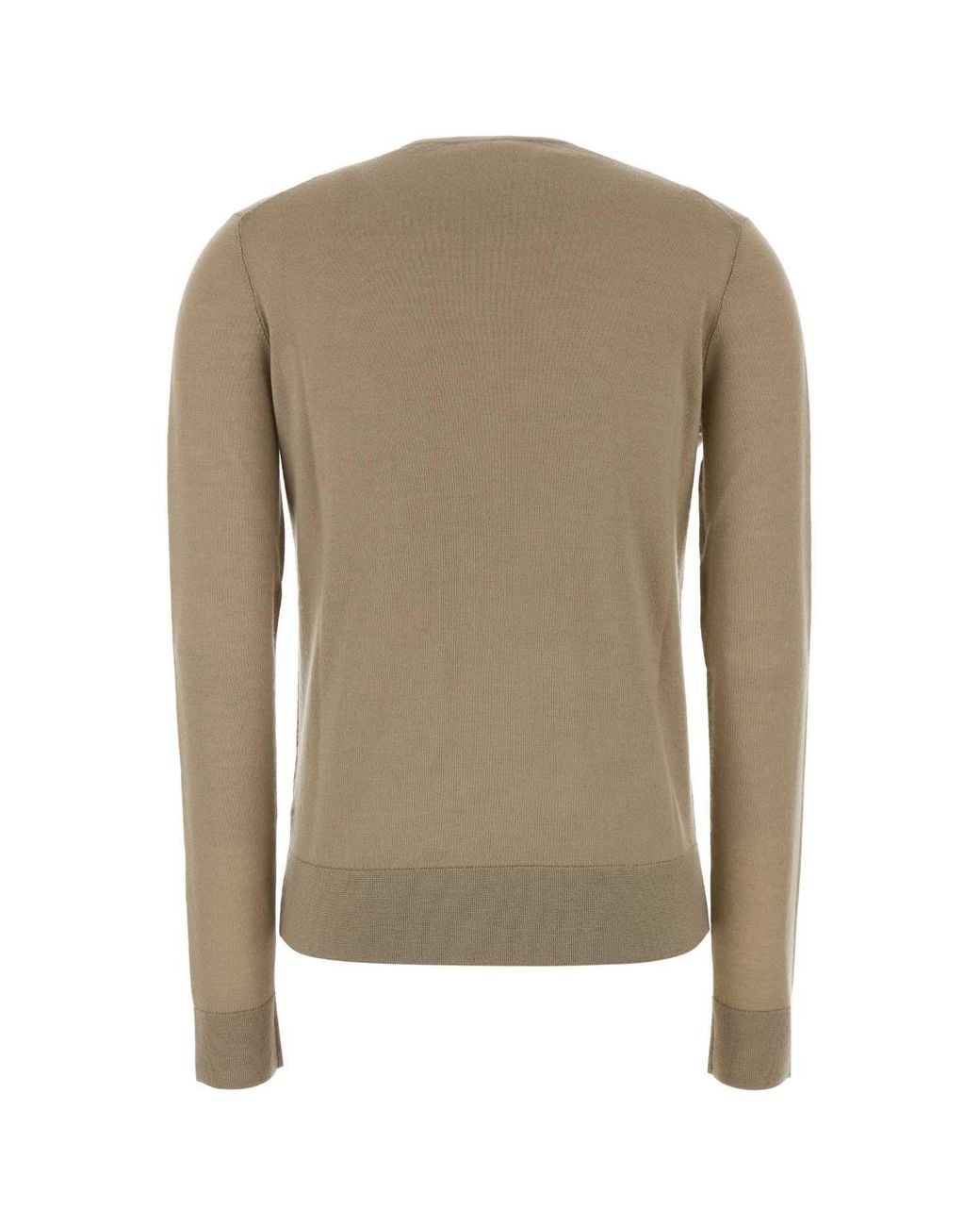 The Row Green Cashmere-Silk Ondre Sweater