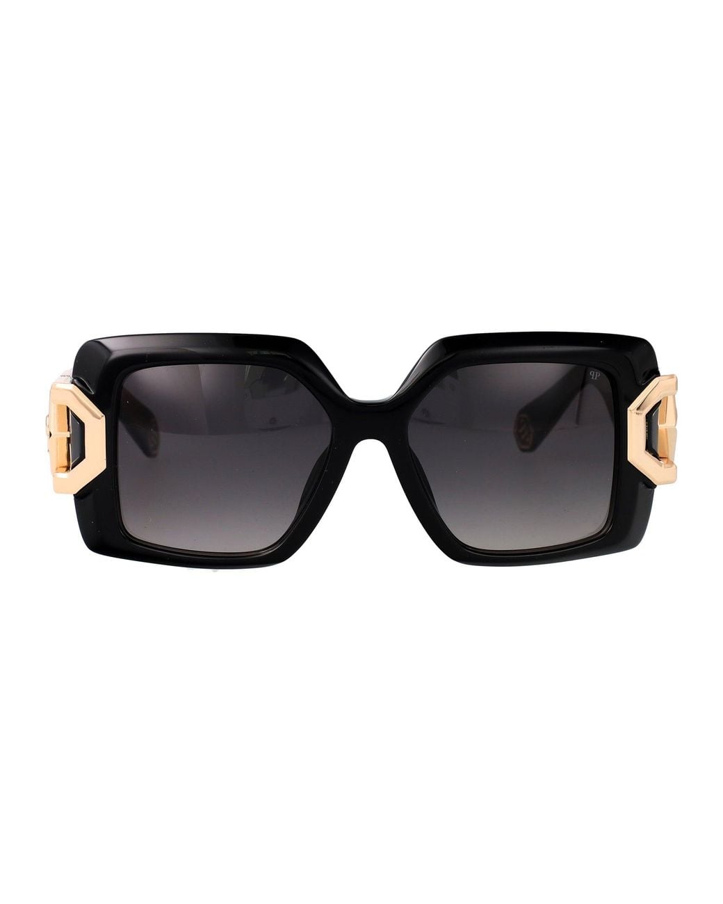 Philipp Plein Black Sunglasses