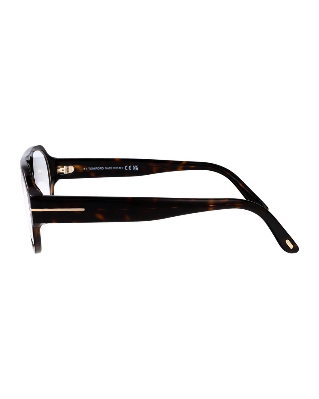 Tom Ford Black Round Optical Ft6178 B 52