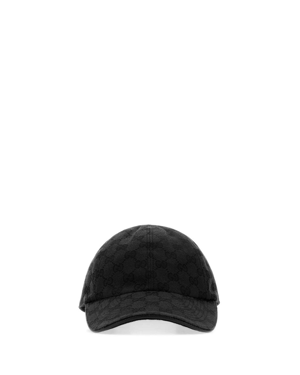 Gucci Black Versatile Cap With Adjustable Brim