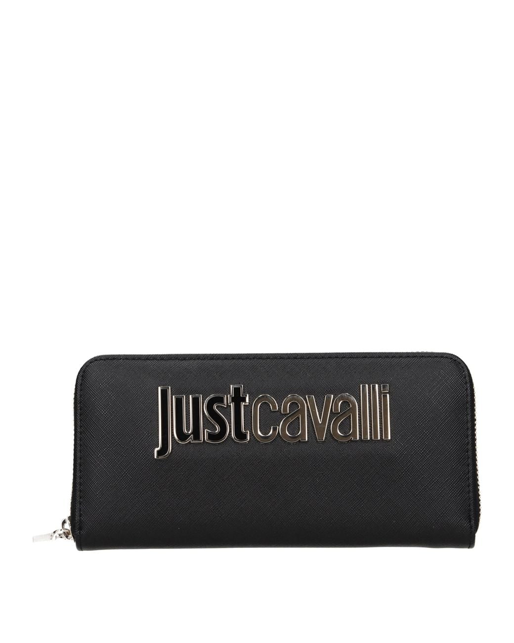 Just Cavalli Black Portafogli Donna Poliestere Nero