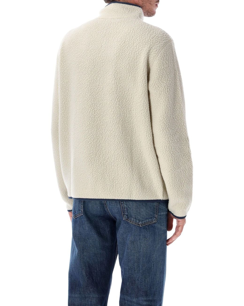 Patagonia Natural Retro Pile Recycled Fleece Full-Zip Jacket For for men