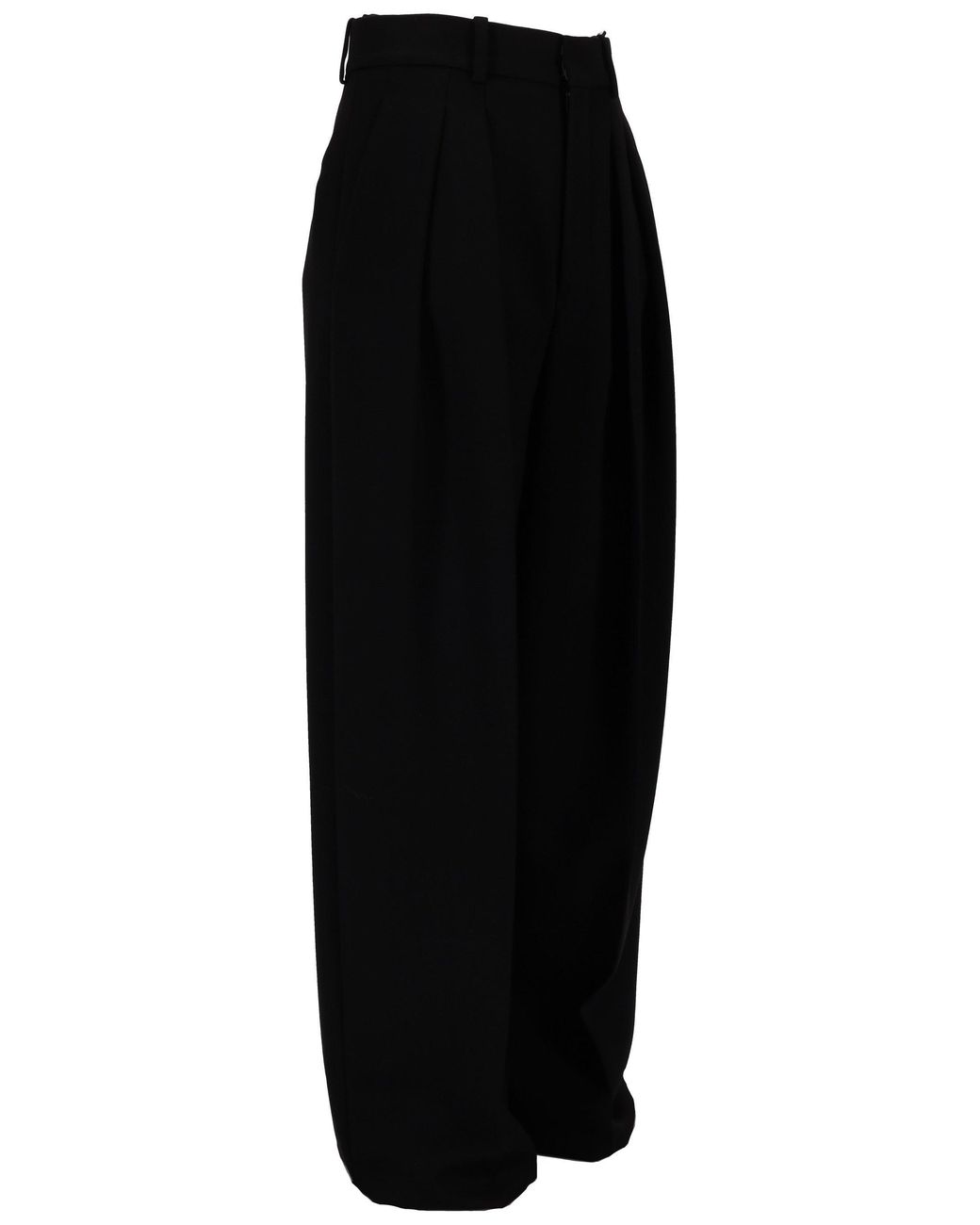 Saint Laurent Black Straight Trousers Pr12